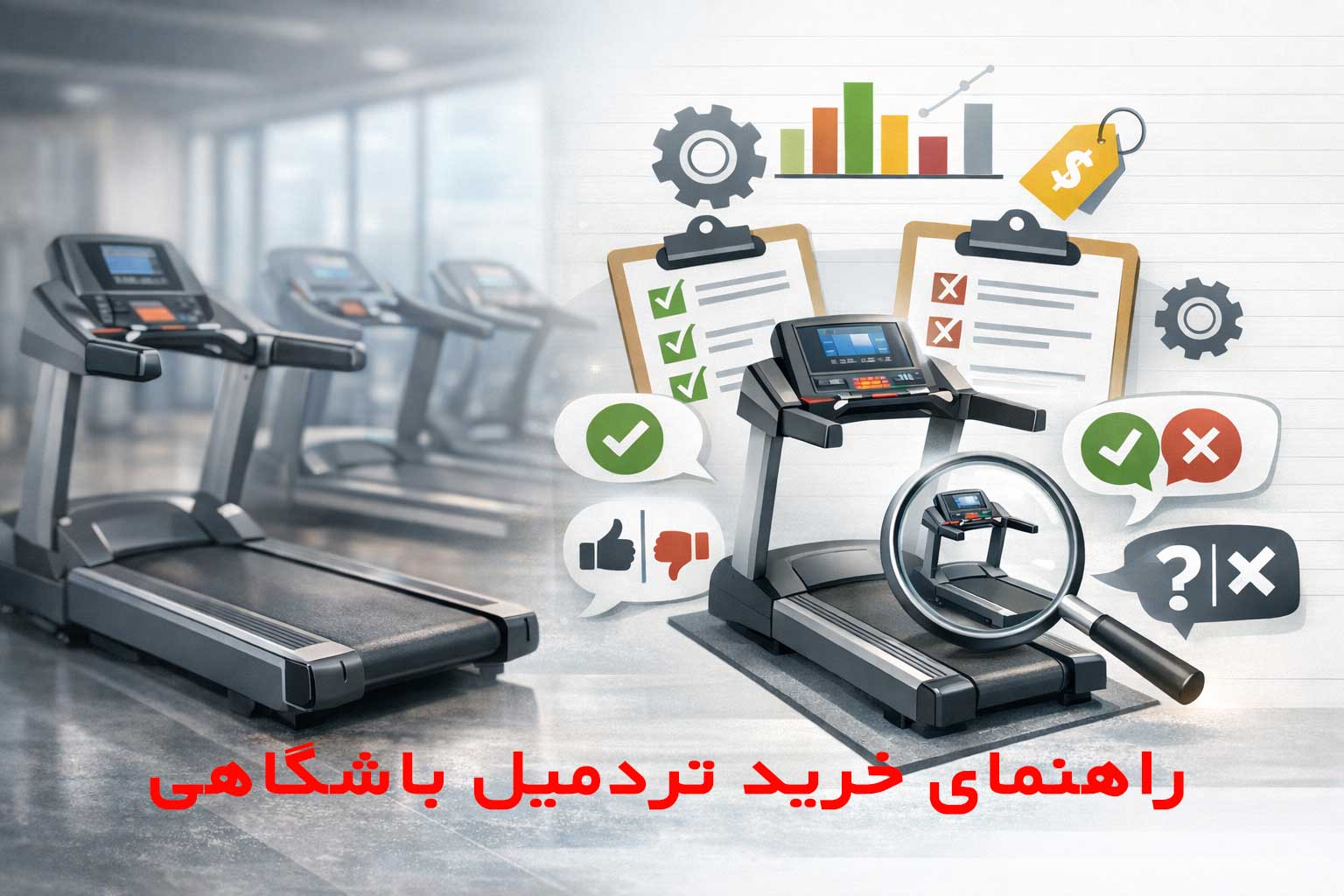 چه طور تردمیل باشگاهی بخریم؟